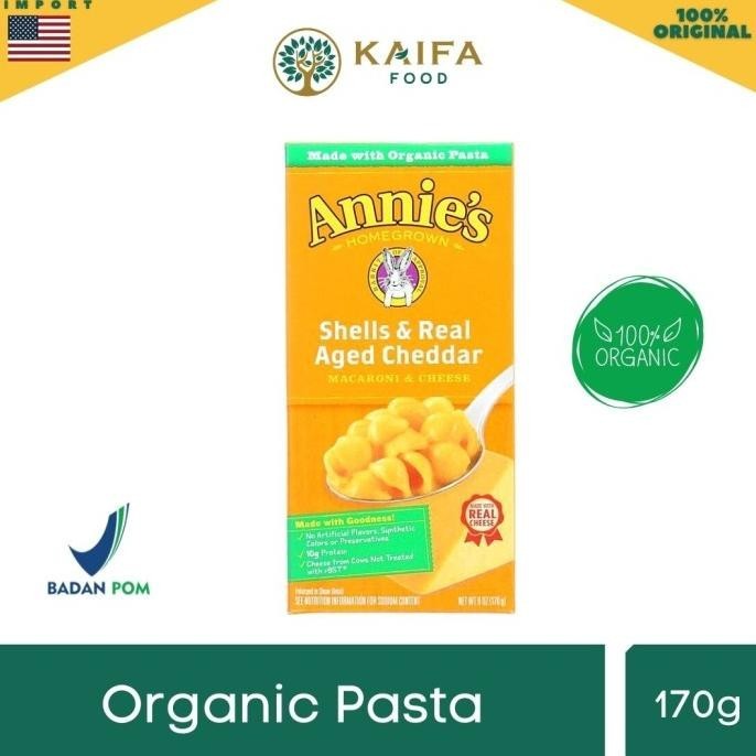 

BIG SALE ANNIE'S SHELLS & REAL AGED CHEDDAR MACARONI & CHEESE 170GR !!!!!