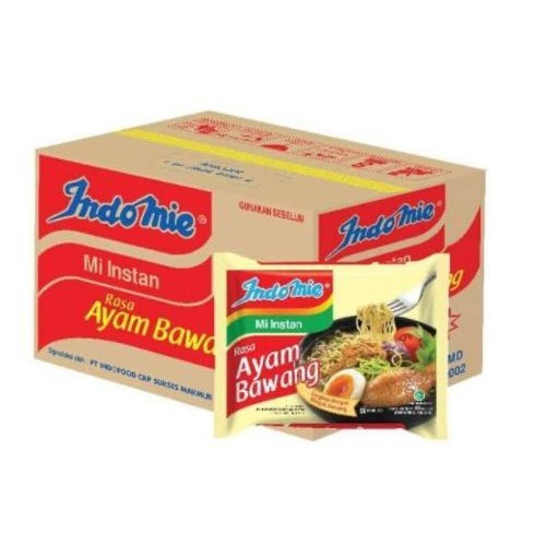 

TERBARU INDOMI MIE INSTAN RASA AYAM BAWANG 1 DUS ISI 40 PCS !!!!!