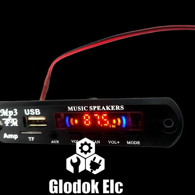 Kit Modul Mp3 Bluetooth plus power 2 x 15 watt