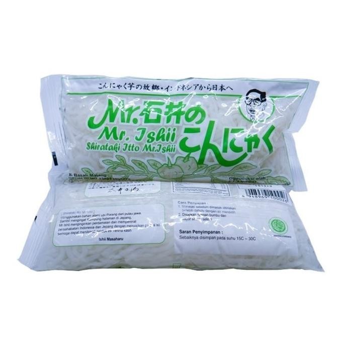 

BIG SALE MIE SHIRATAKI HIJAU - WET SHIRATAKI NOODLE 200G MR ISHII ITO 10PCS !!!!!