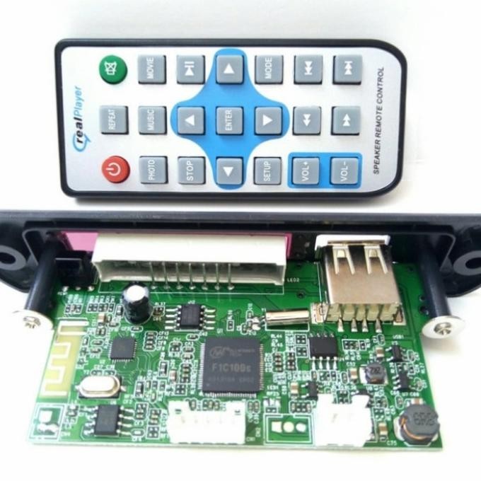 Kit modul Mp3 Mp4 Mp5+Bluetooth Decoder Board Wireless Audio video
