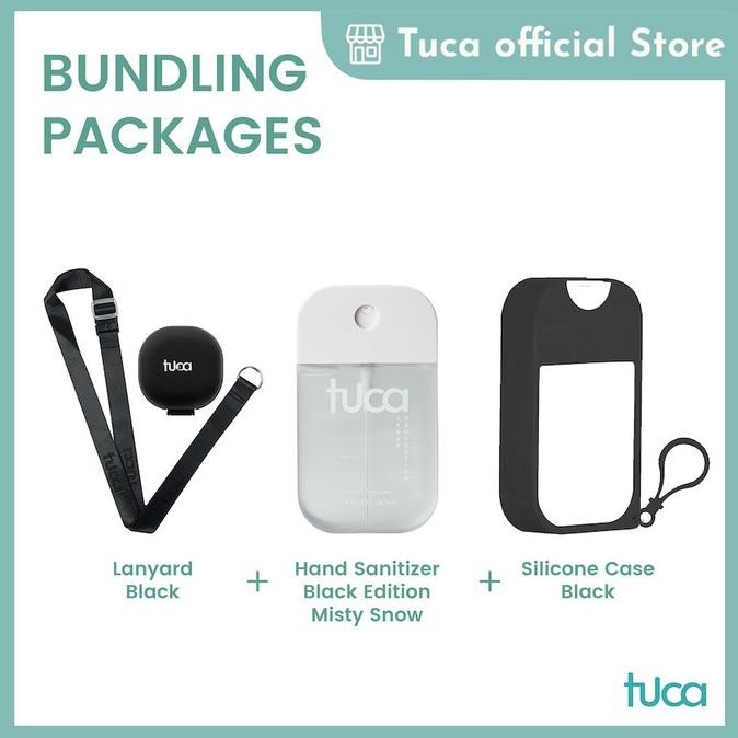 

Tuca Lanyard Hand Sanitizer Special Bundling Package Premium Murah Baru