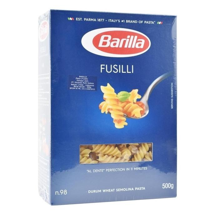 

NEW PRODUK BARILLA FUSILLI 500 GR !!!!!