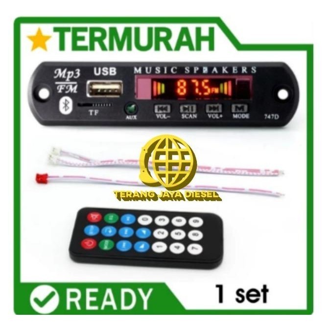 ORIGINAL KIT MP3 BLUETOOTH RADIO MODUL MP3 PLAYER USB BLUETOOTH FM