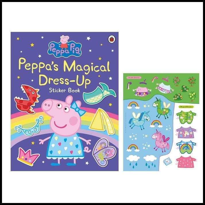 

TERBARU PEPPA PIG: PEPPAS MAGICAL DRESS-UP STICKER BOOK !!