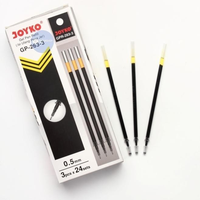 

Gpr-263 -3 Refill Gel Pen 0.5Mm Hitam ( Order Kelipatan 24 ) | Casmenon