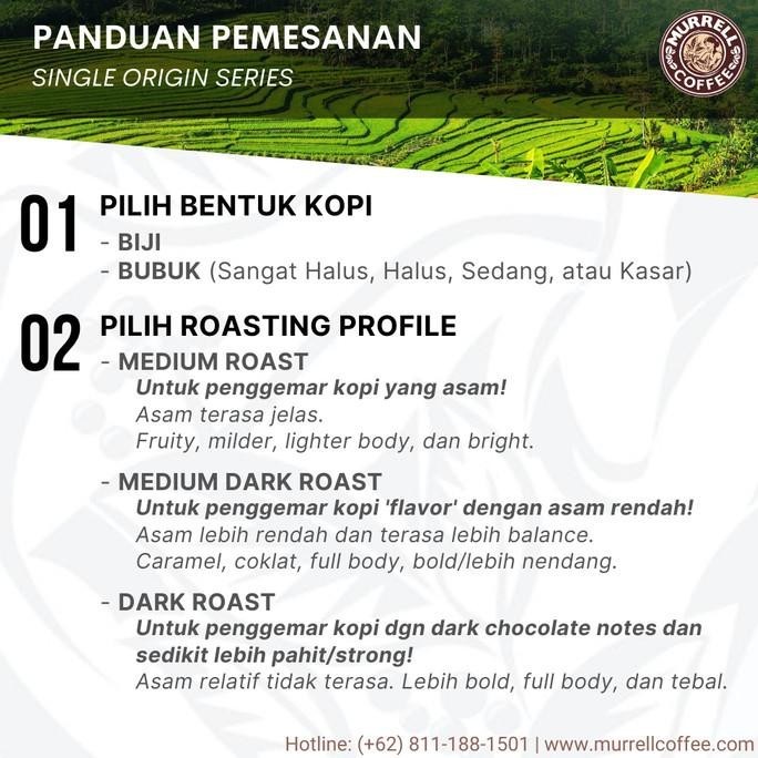 

1 Kg Java Preanger Kopi Arabica Premium Tiwus Malabar Murrell Coffee