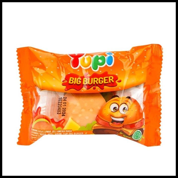 

HOT DEAL KKV YUPI PERMEN KARET RASA BURGER BESAR 32GR KENYALNYA BIKIN HAPPY !!!!!!