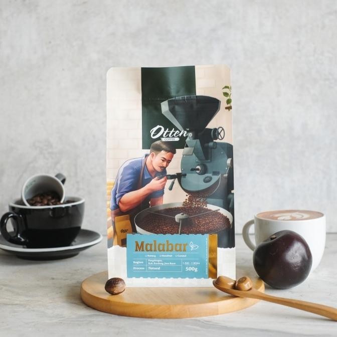 

Kopi Arabica Malabar Natural Process 500G - Coffee
