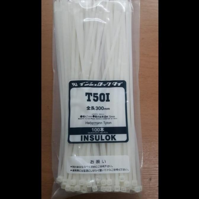 

Insulok Kabel Ties Merk Hellermann Tyton T50I Uk 30 Cm Putih Natural Kualitas Premium