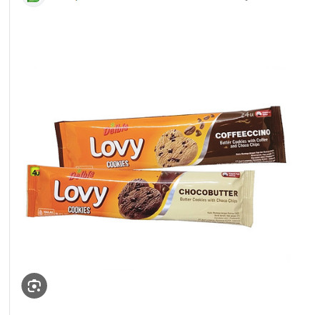 

Delbi's LOVY Butter Cookies Coffeeccino 1 pcs Original