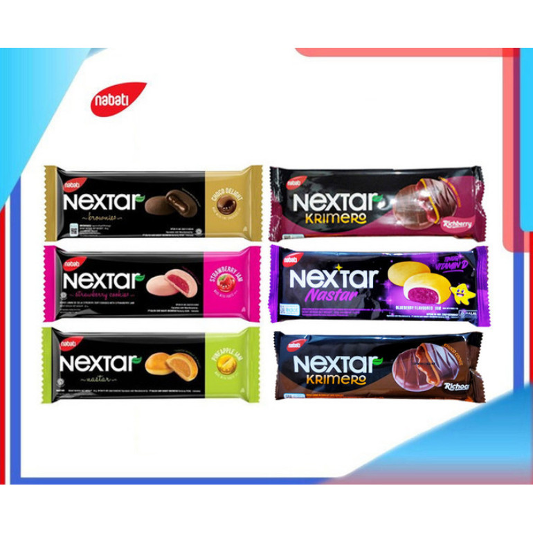 

Nextar Nastar Krimero Coklat 1 Pack Box 34 gr Isi 10 pcs Original