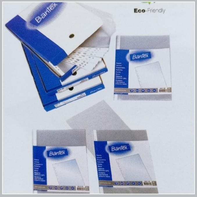

Plastik Pp Pocket A5 -0,08 Mm - Antiglare @100 Lembar Merk Bantex 2035 Premium Murah Baru