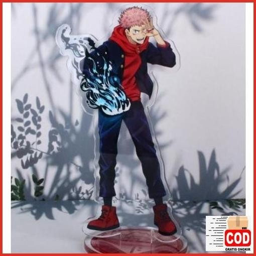 New Arrival Jujutsu Kaisen Standee Akrilik Jjk Gojo Sukuna Yuji 15 Cm Stock Terbatas