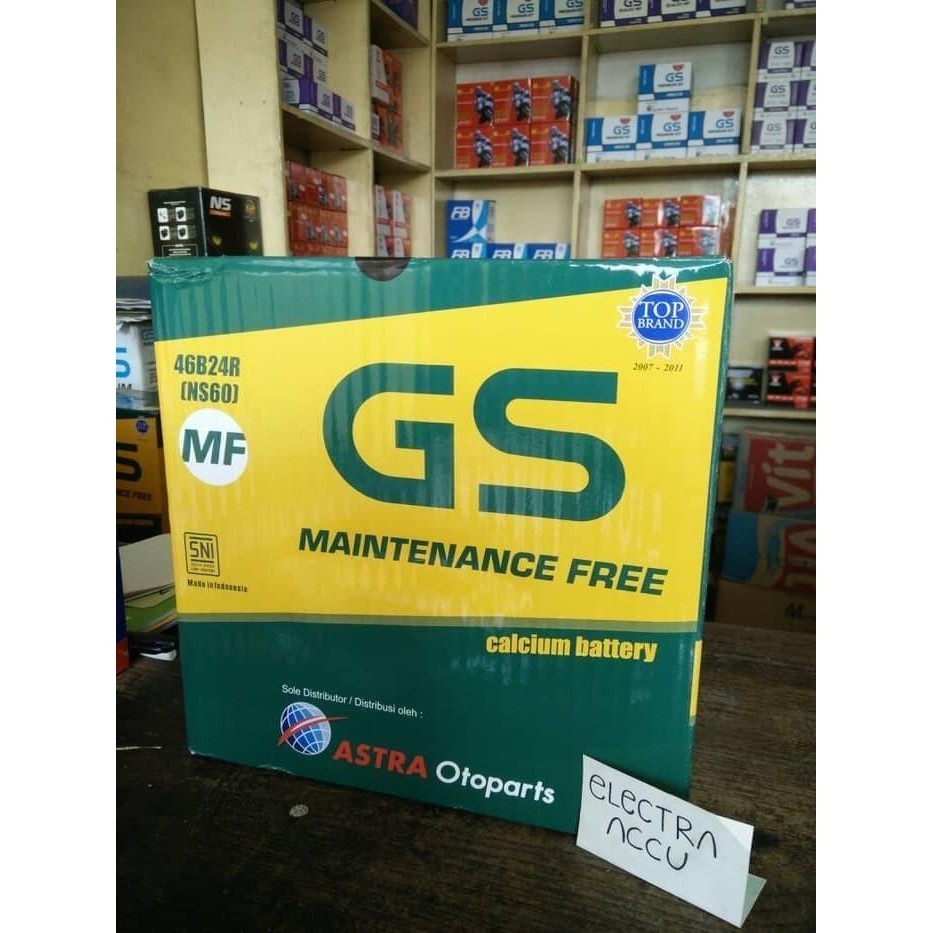 (SPARE PART MOBIL) AKI MOBIL TOYOTA RUSH GS ASTRA MF NS60 AKI KERING