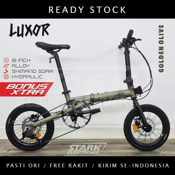 Pacific Luxor 16 Inch Sepeda Lipat Folding Bike