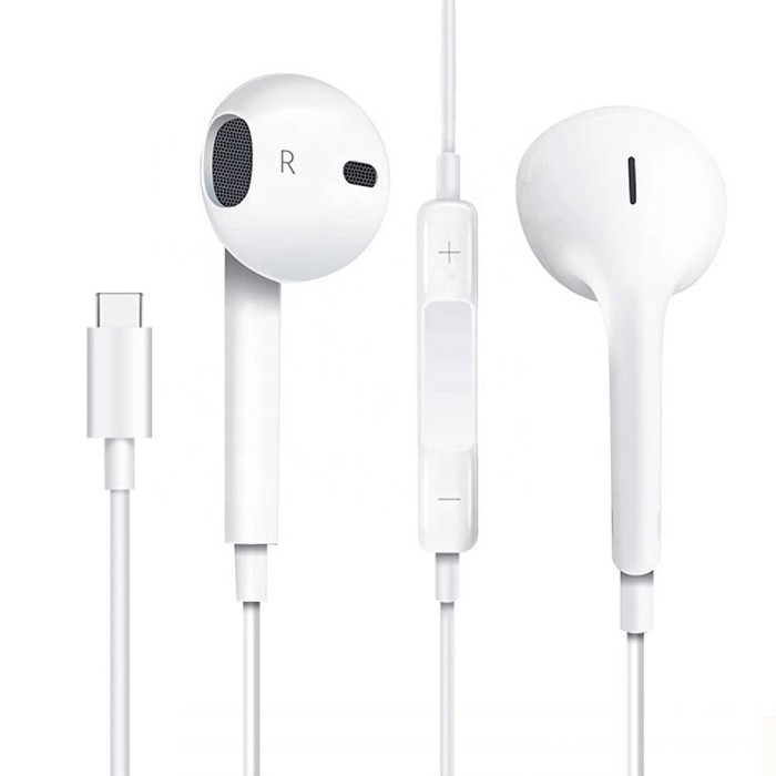 Handsfree Iphone 15 Pro Max Headset Earphone Ipad Usb Type C