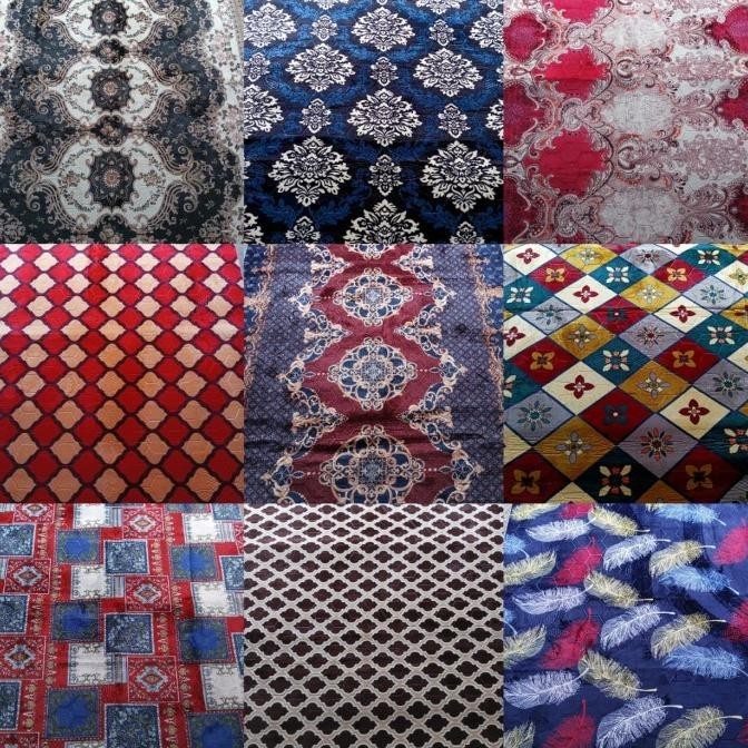Big Sale Karpet Malaysia 190X220 Seri Minimalis  Karpet Busa Impor Ukuran Besar Original
