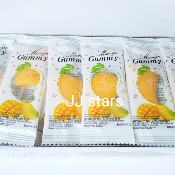

Permen Jelly Mango Gummy Isi 60 Pcs
