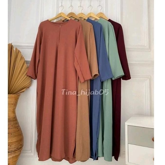 Gamis Abaya Remaja Daily Long Panjang Muslim Simple Gamis Abaya Remaja