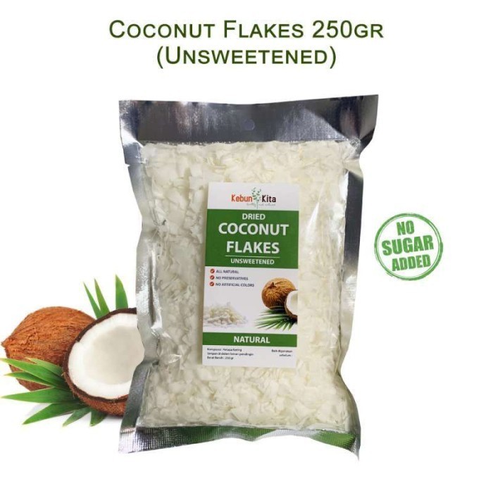 

Adlian Coconut Flakes / Kelapa Serut Kering - Unsweetened [ 250Gr ]