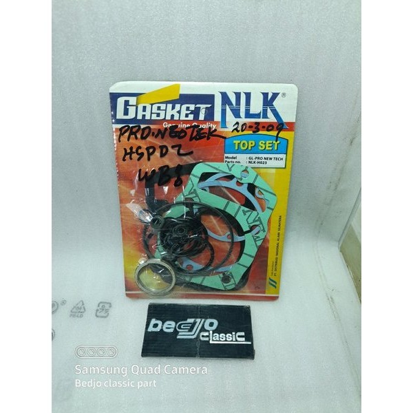 gasket packing paking perpak cylinder head kop blok seal oring top set topset kit HONDA GL PRO NEOTE