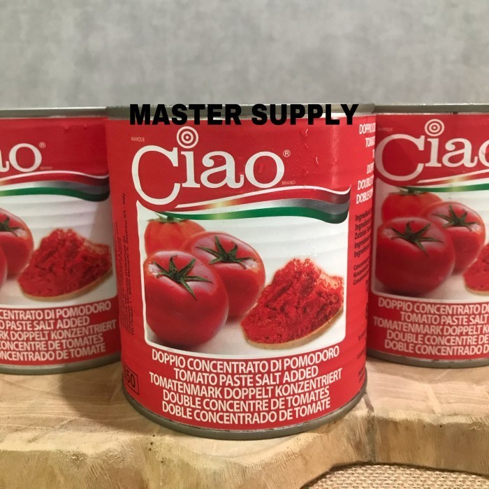 

Ciao Tomato Paste 800 Gr / Saus Tomat / Pasta Tomat
