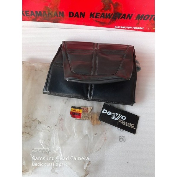 kulit cover krakap lapis jok sadel seat YAMAHA RX KING RXK RX K MASTER COBRA tahun tua timbul kotak 