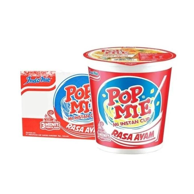 

Pop Mie Kuah Rasa Ayam Makanan Instan [1 Dus / 24 pcs] GM