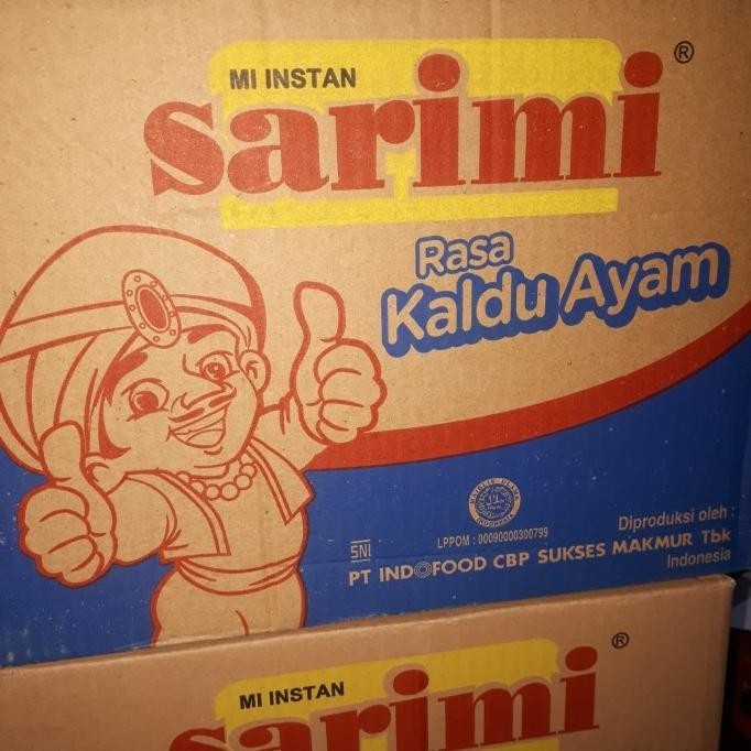 

sarimi kaldu ayam 70gr karton isi 40 TRS