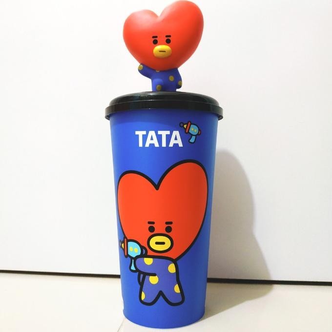 

Tumbler Bt21 Cgv Bts (Tata Cooky Chimmy Koya Shooky Rj Mang) Ori