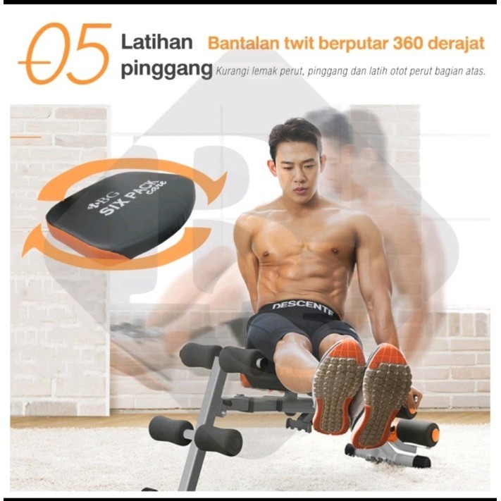 

Six Pack Care Standard Alat Fitness