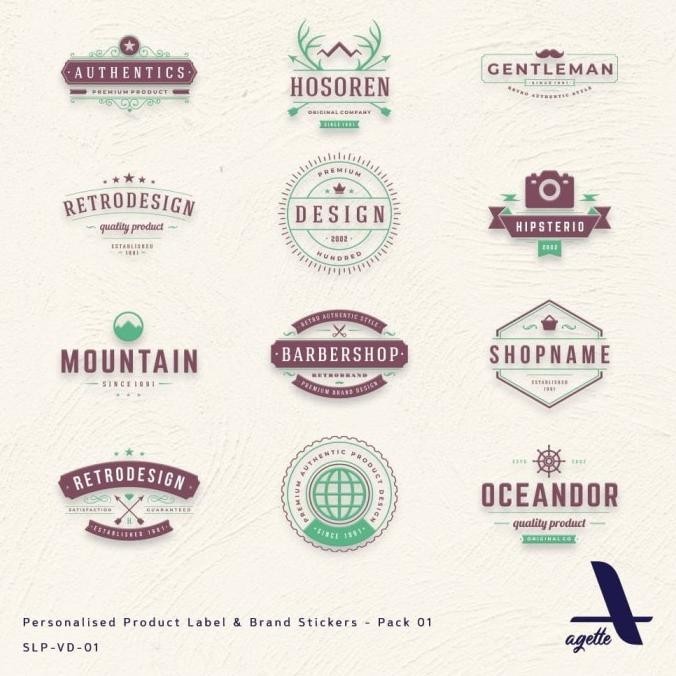 

Stiker Transparan Label Kemasan/Produk/Merek/Toko - Waterproof Sticker