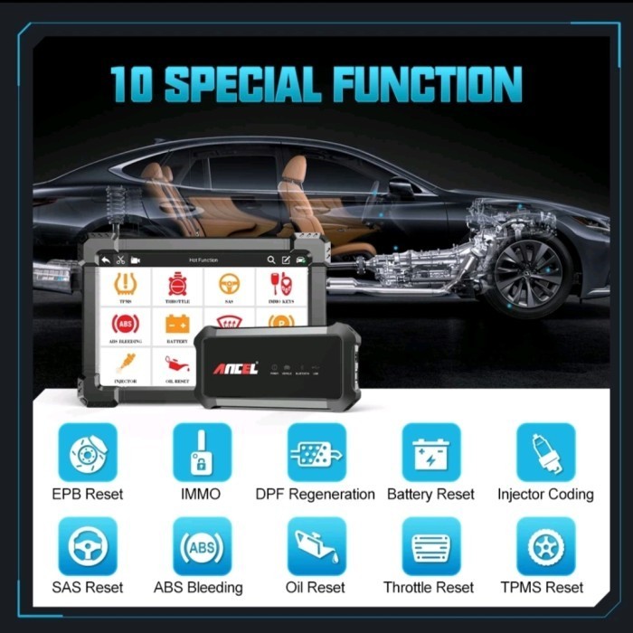 

Alat Scanner Car Scanner Full System Ancel X7