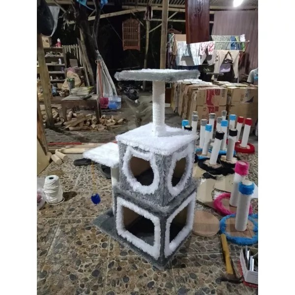 

Rumah Kucing Cat Tree Kokoh