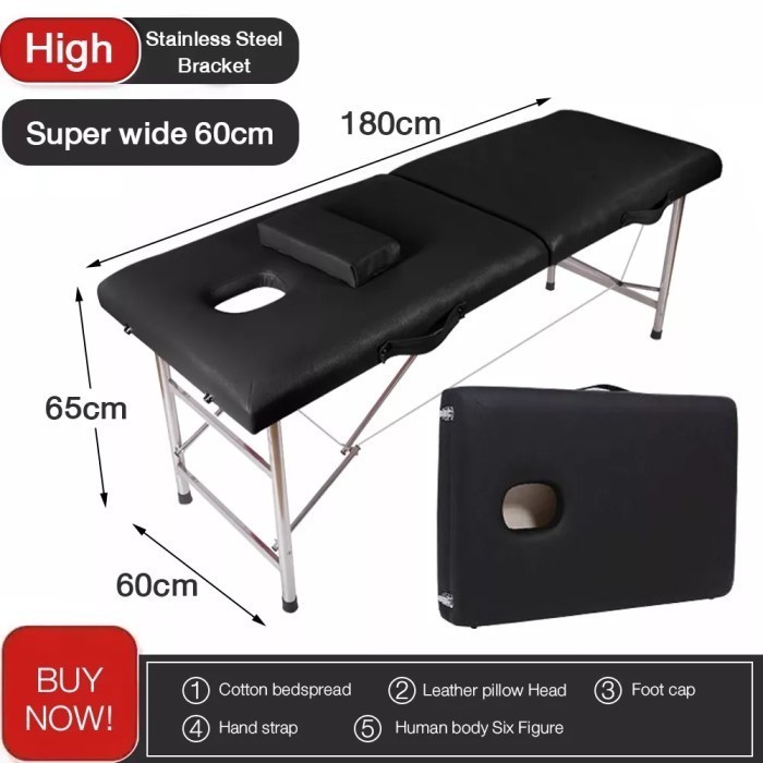 

Bed Spa Bed Pijat Ter Massage Hitam Best Quality
