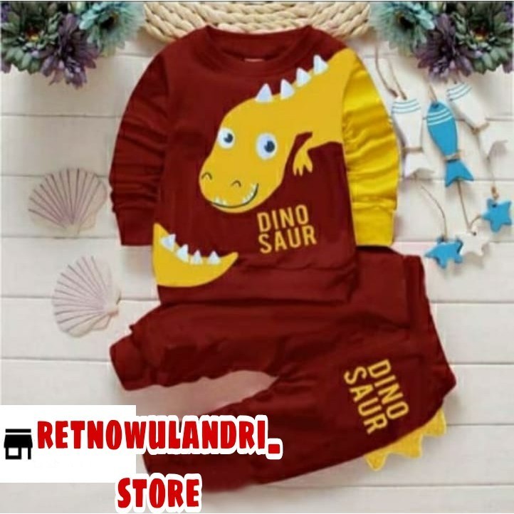 Vaju Setelan Karakter Kids Cowo Outfit Ana Karakter Satu Set Baju Model Anaj Terbaru 2024 Anak Laki 