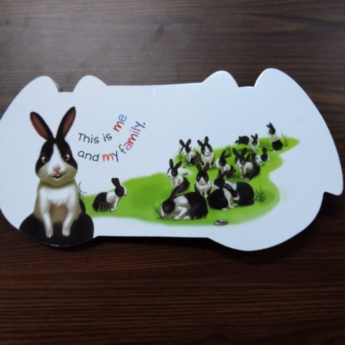 

Bbw Seri Dunia Binatang Hello I Am A Rabbit English Version Boardbook