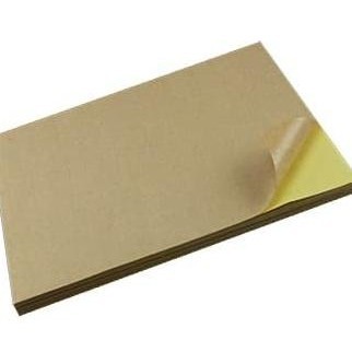 

Sticker Kraft F4 Coklat (Rim) Isi 500 Lembar