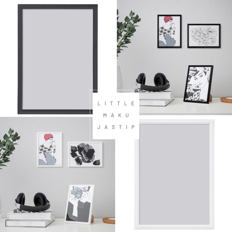 [READY] Yllevad Frame Bingkai Foto Frameless 13x18 21x30 cm Bingkai 4R 5R 8R A4 bingkai sertifikat f