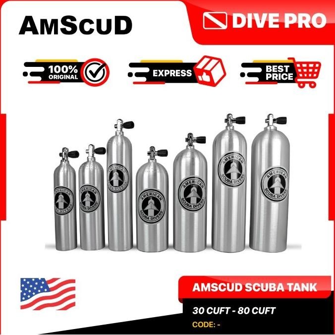TABUNG SCUBA AMSCUD 30 CUFT