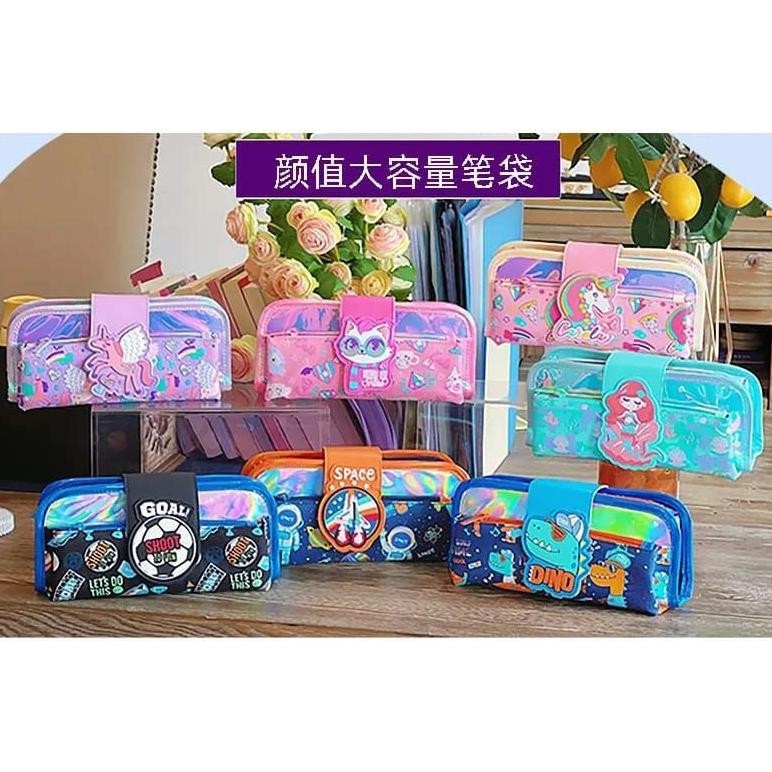 

pencil case lipat 3/pencil case anak/tempat pensil anak