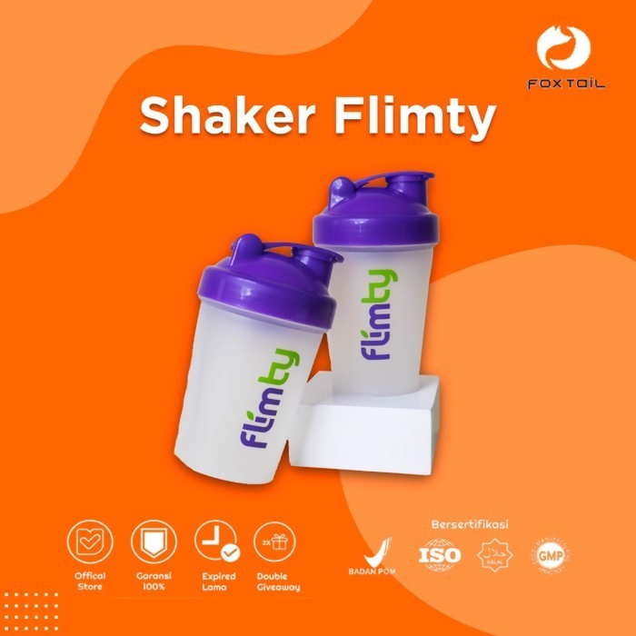 SALE SHAKER FLIMTY DAN FLIMEAL BOTOL MINUM 400 ML