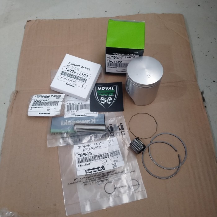 Terbagus Piston Kit Seher Set Ninja Rr Zx 150 Pen 16 Original Kawasaki