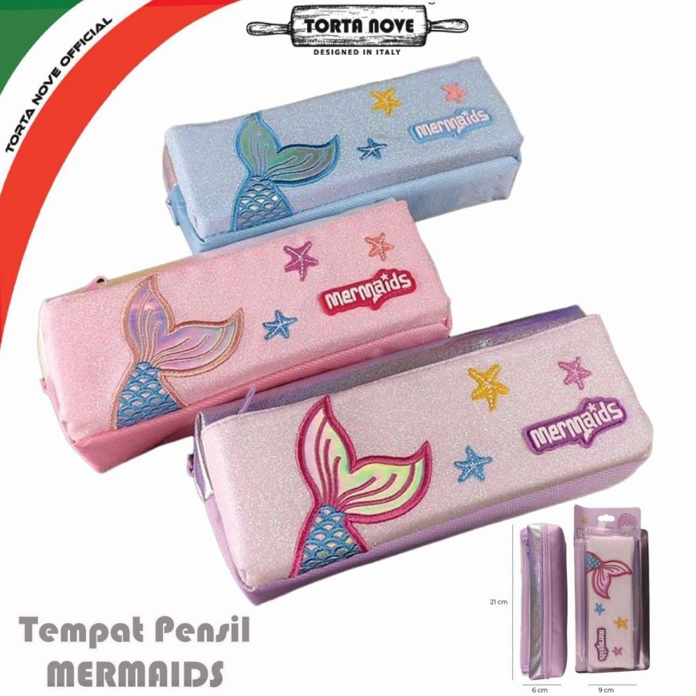 

Kotak Pensil anak Sd viral estetik korea smiggle Mermaid Glitter Tempat pensil anak perempuan