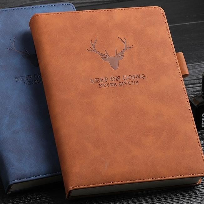 

Buku Agenda Buku Catatan Binder Jurnal Harian Notebook A5 Cover Kulit Baktioktavianiseller