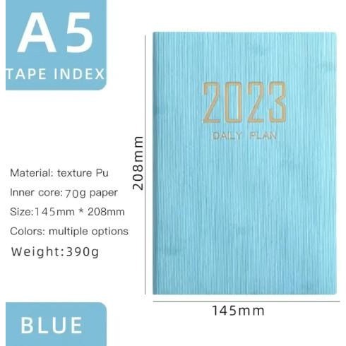 

2023 Buku Catatan Planner Book A5 Big Size 176 Lembar Notebook Baktioktavianiseller