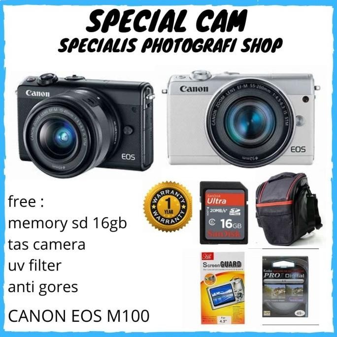CAMERA CANON EOS M100 KIT 15-45MM / CANON M100 KIT 15-45MM / M100