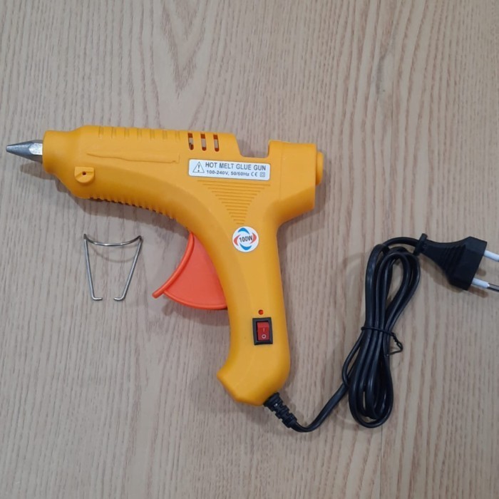 

Hot Melt Glue Gun FS 100W / Alat Lem Tembak Ukuran Besar (ON/OFF)