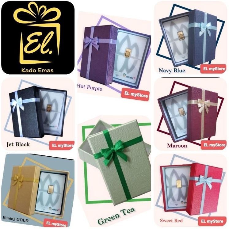 

Beli 2 Murah Gift Box / Kotak Kado Logam Mulia / Emas Mini